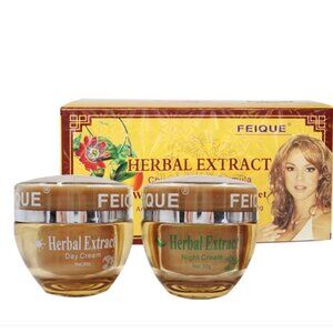 Ginseng Herbal Dark Spot Whitening Cream Day & Night 2pcs Set